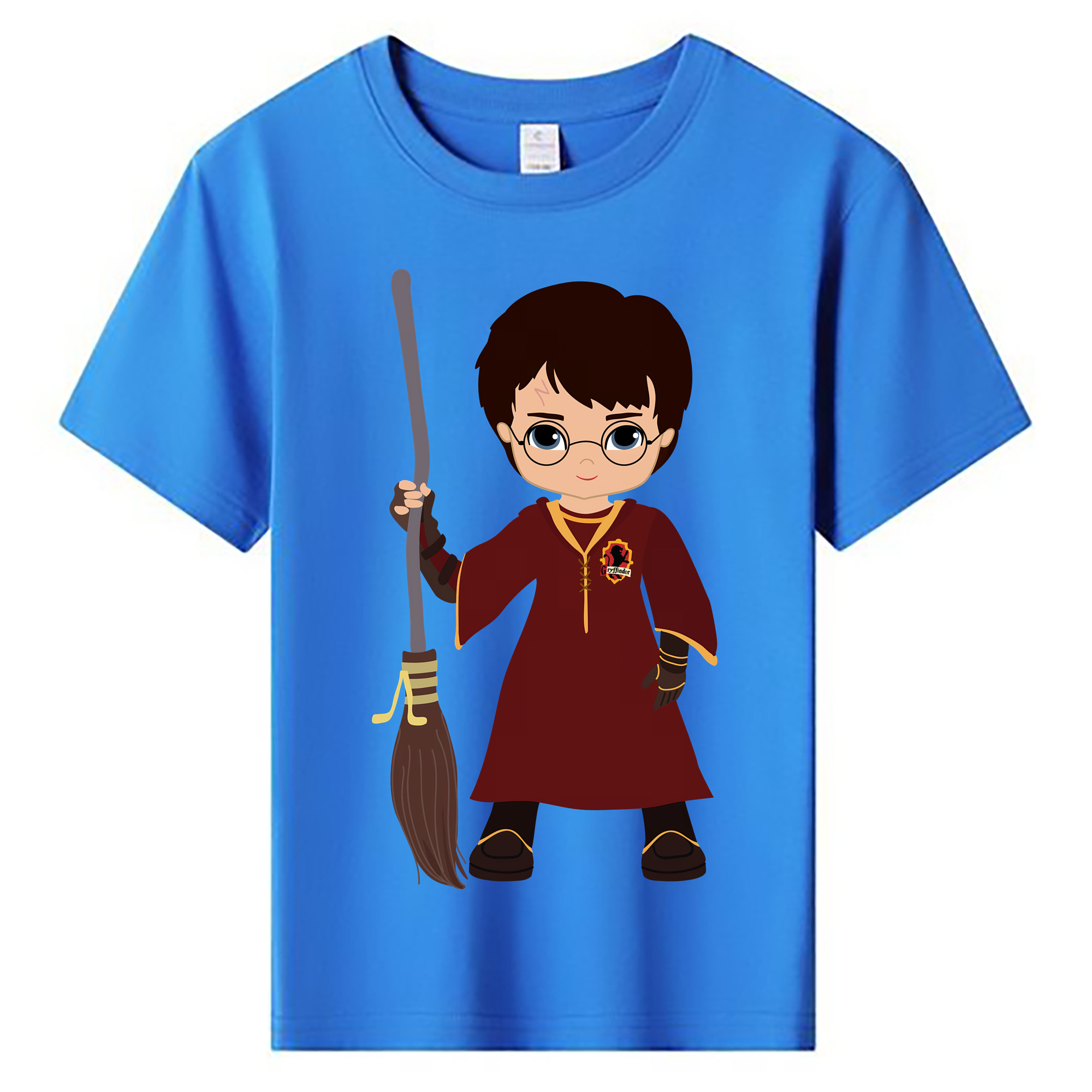 （画像用） Harry Potter ハリー・ポッターシリーズ 綿100％キッズTシャツ（フロントプリント）